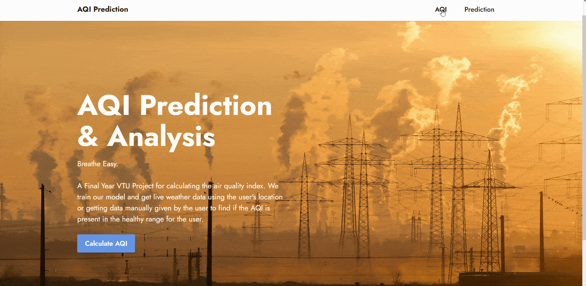 AQI Prediction